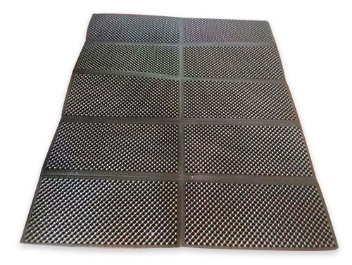 Double moisture-proof mat (black)